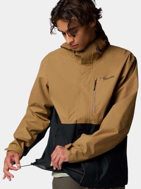 haine de ploaie pt. barbati Columbia Hikebound II Jacket oliv 6