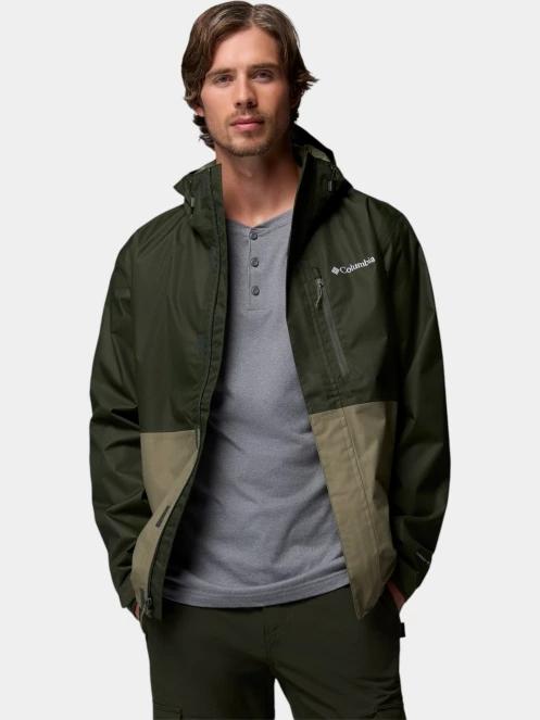 haine de ploaie pt. barbati Columbia Hikebound II Jacket verde 6