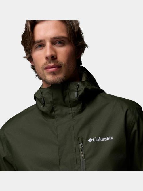 haine de ploaie pt. barbati Columbia Hikebound II Jacket verde 8
