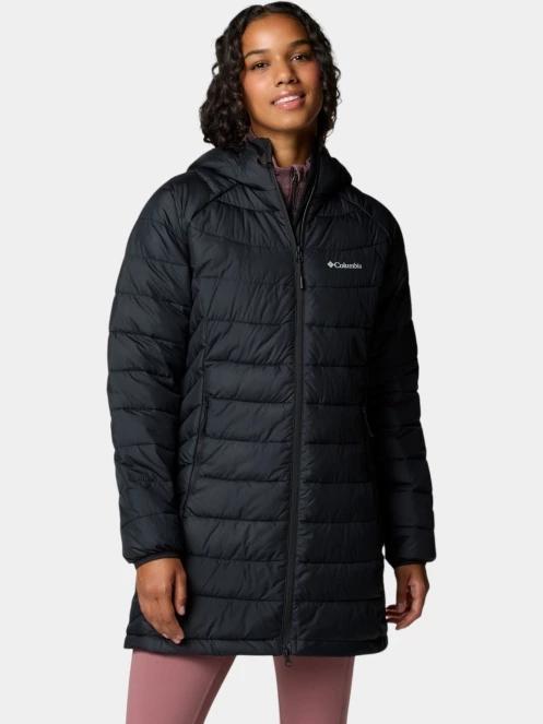 jacheta de iarna pt. femei Columbia Powder Lite II Mid Jacket negru 2