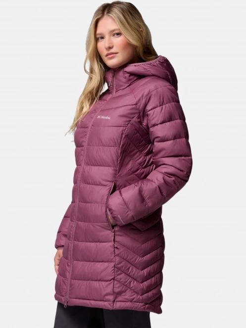 jacheta de iarna pt. femei Columbia Powder Lite II Mid Jacket violet 3