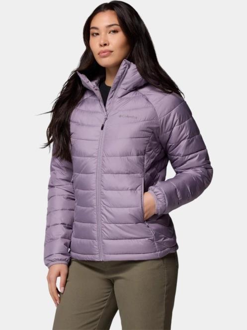 jacheta de primavara pt. femei Columbia Powder Lite II Hooded Jacket violet 3