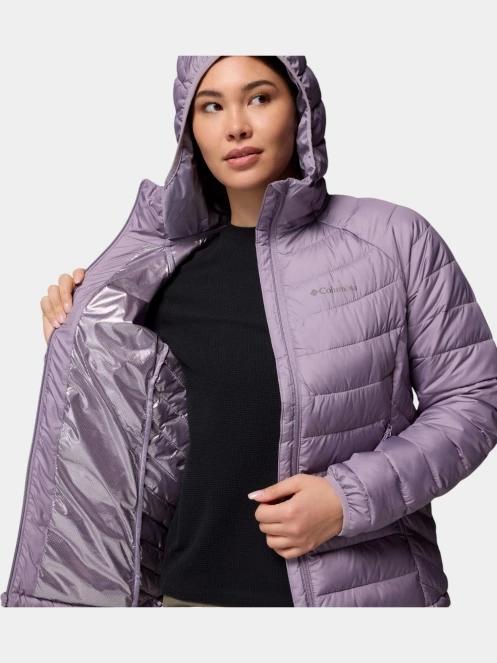 jacheta de primavara pt. femei Columbia Powder Lite II Hooded Jacket violet 8
