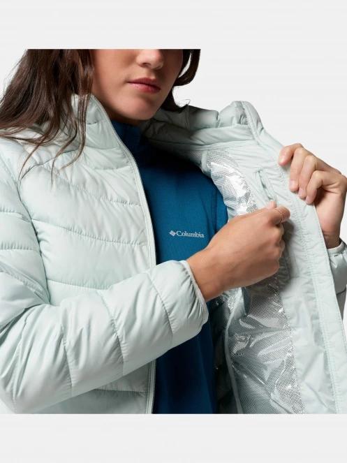 jacheta de iarna pt. femei Columbia Powder Lite II Full Zip Jacket verde deschis 7