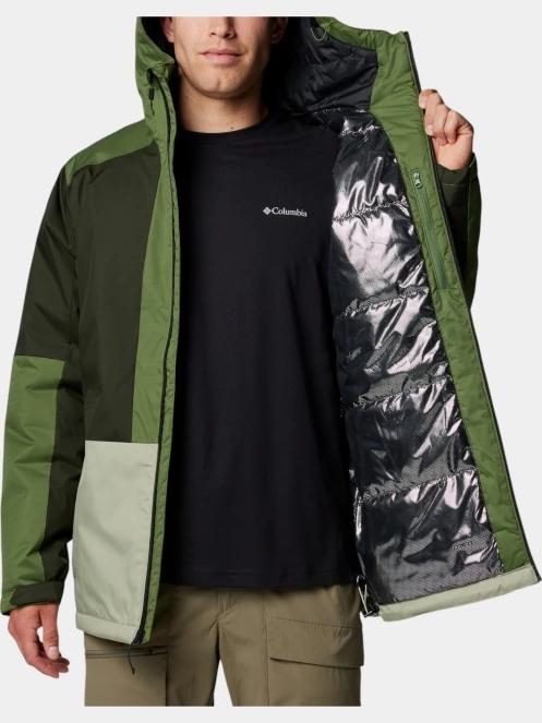 jacheta de primavara pt. barbati Columbia Point Park II Insulated Jacket verde 6