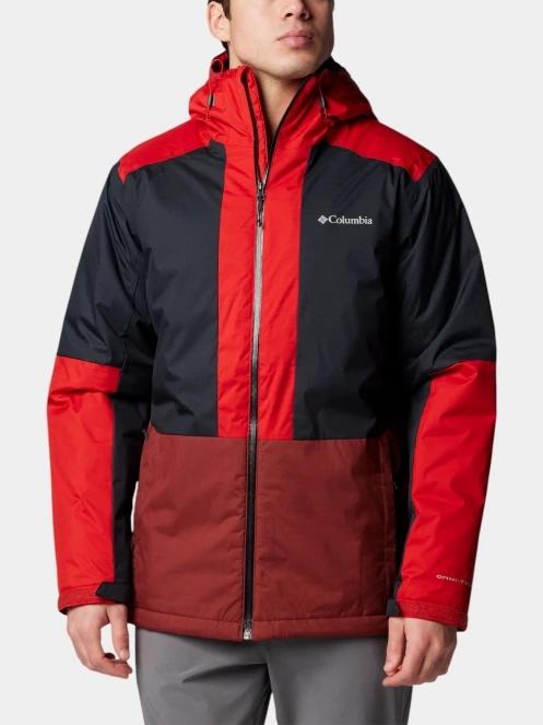 jacheta de primavara pt. barbati Columbia Point Park II Insulated Jacket rosu 2