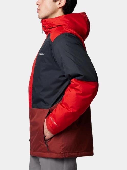jacheta de primavara pt. barbati Columbia Point Park II Insulated Jacket rosu 3