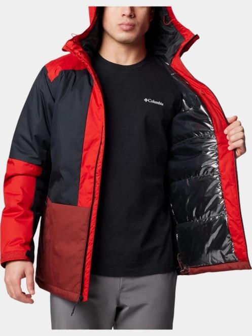 jacheta de primavara pt. barbati Columbia Point Park II Insulated Jacket rosu 6