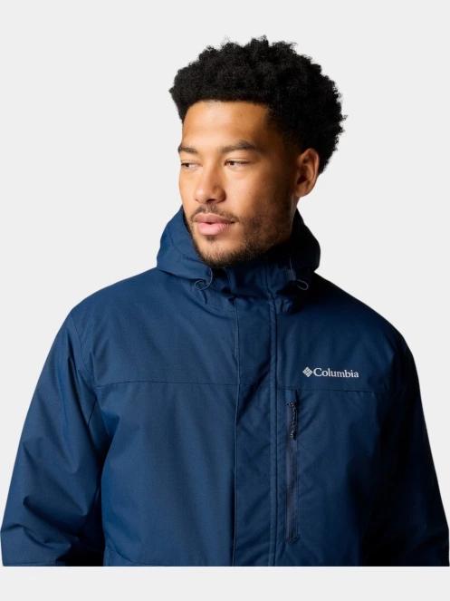 haine de ploaie pt. barbati Columbia Hikebound II Insulated Jacket albastru 8