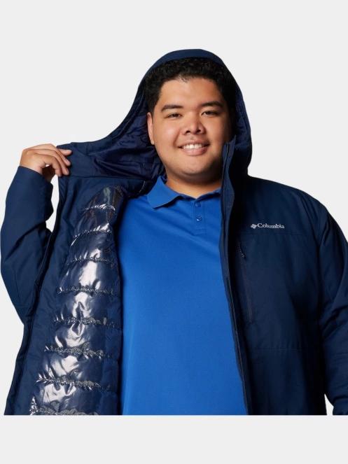 haine de ploaie pt. barbati Columbia Hikebound II Insulated Jacket albastru 7