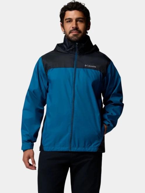 geaca de vant pt. barbati Columbia Glennaker Lake II Rain Jacket albastru inchis 2