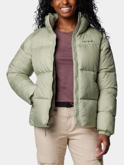 jacheta de iarna pt. femei Columbia Puffect II Full Zip Jacket verde 5