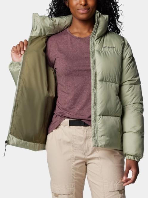 jacheta de iarna pt. femei Columbia Puffect II Full Zip Jacket verde 6
