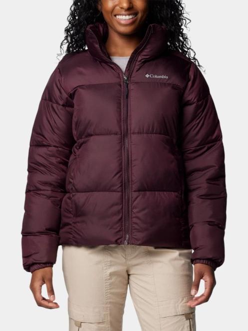 jacheta de iarna pt. femei Columbia Puffect II Full Zip Jacket rosu 2
