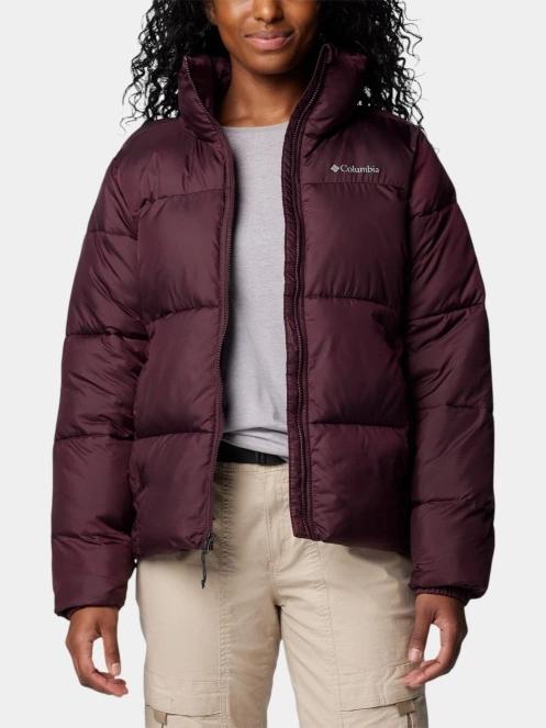 jacheta de iarna pt. femei Columbia Puffect II Full Zip Jacket rosu 5