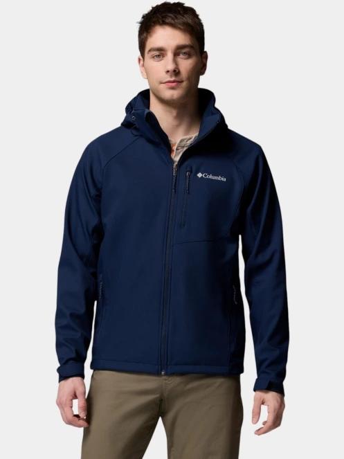 jacheta softshell pt. barbati Columbia Cascade Ridge III Softshell albastru inchis 2