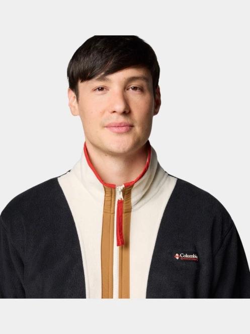 pulover polar pt. barbati Columbia Backbowl II Full Zip Fleece nisip 6