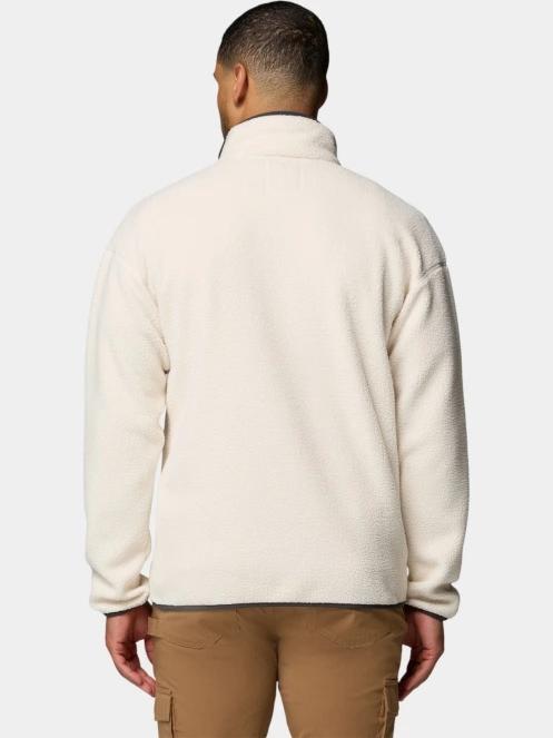 pulover polar pt. barbati Columbia Helvetia II Half Snap Fleece nisip 4