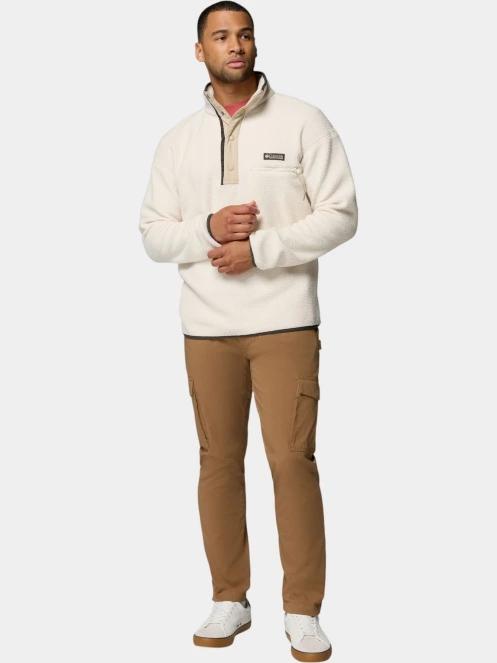 pulover polar pt. barbati Columbia Helvetia II Half Snap Fleece nisip 5