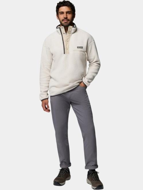 pulover polar pt. barbati Columbia Helvetia II Half Snap Fleece nisip 5