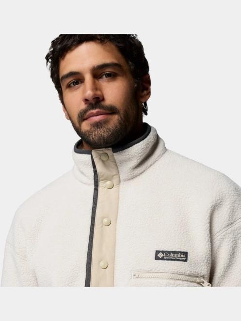 pulover polar pt. barbati Columbia Helvetia II Half Snap Fleece nisip 6