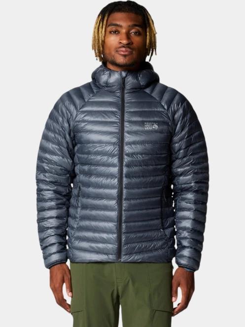jacheta de puf pt. barbati Mountain Hardwear Ghost Whisperer UL Hoody albastru 2