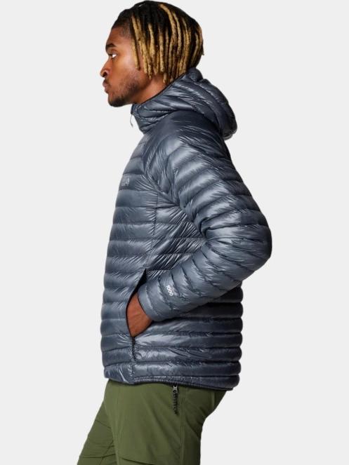 jacheta de puf pt. barbati Mountain Hardwear Ghost Whisperer UL Hoody albastru 3
