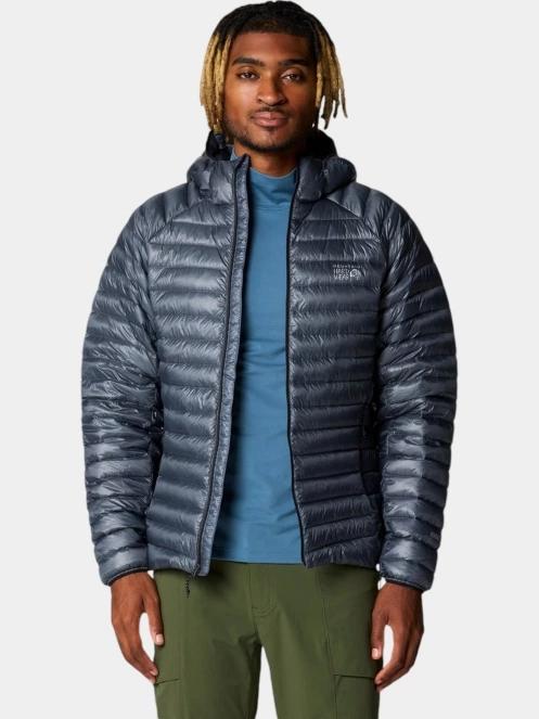 jacheta de puf pt. barbati Mountain Hardwear Ghost Whisperer UL Hoody albastru 6