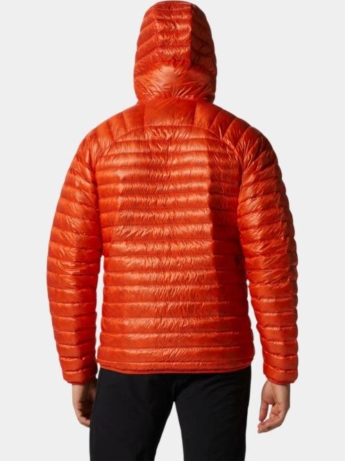 jacheta de puf pt. barbati Mountain Hardwear Ghost Whisperer UL Hoody portocaliu 4