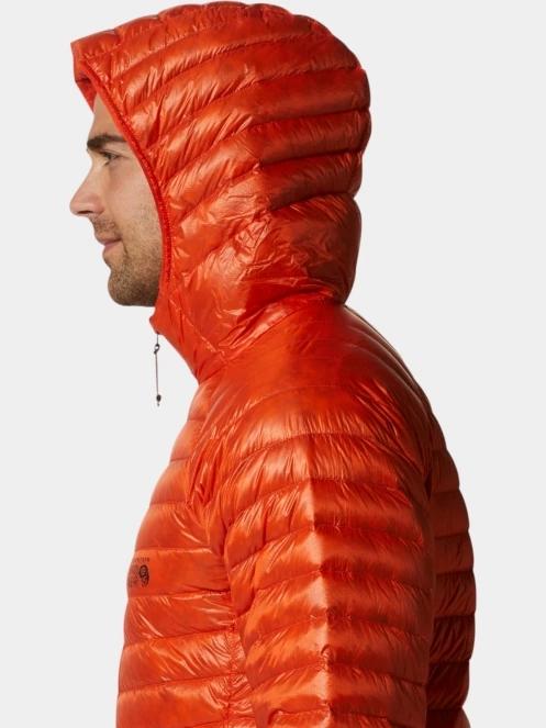 jacheta de puf pt. barbati Mountain Hardwear Ghost Whisperer UL Hoody portocaliu 6