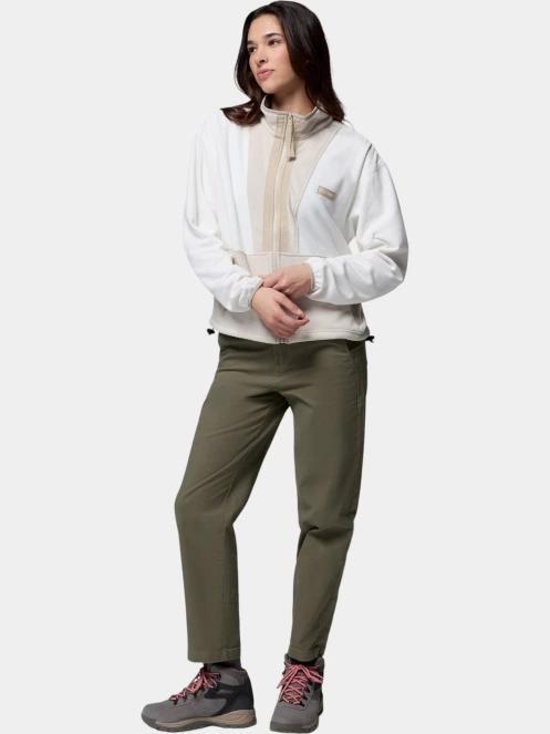 pulover polar pt. femei Columbia Backbowl II Full Zip Fleece nisip 5