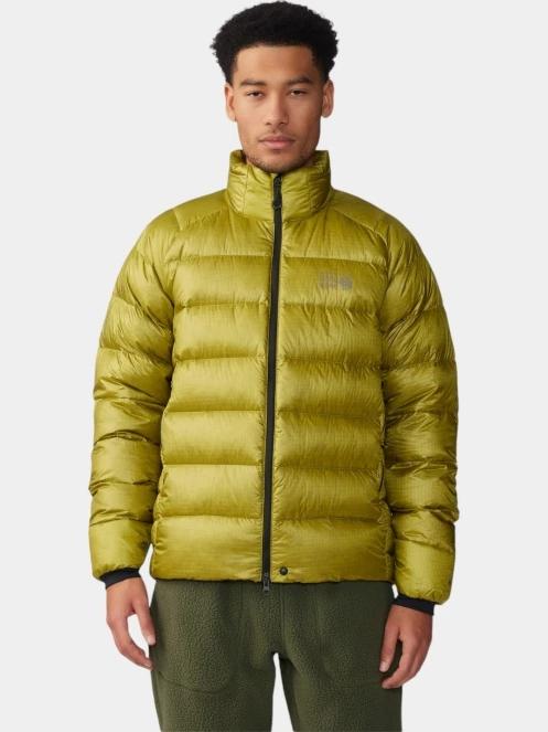 jacheta de puf pt. barbati Mountain Hardwear Phantom Alpine Down Jacket galben 2