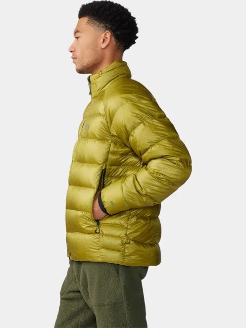 jacheta de puf pt. barbati Mountain Hardwear Phantom Alpine Down Jacket galben 3