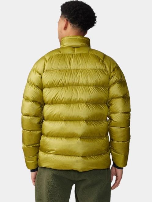 jacheta de puf pt. barbati Mountain Hardwear Phantom Alpine Down Jacket galben 4