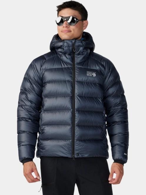 jacheta de puf pt. barbati Mountain Hardwear Phantom Alpine Down Hooded Jacket albastru 2