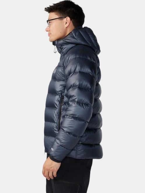 jacheta de puf pt. barbati Mountain Hardwear Phantom Alpine Down Hooded Jacket albastru 3