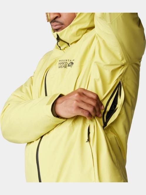 geaca de drumetie pt. barbati Mountain Hardwear Stretch Ozonic Insulated Jacket galben 7