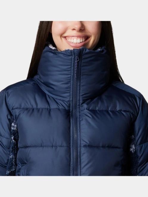 jacheta de primavara pt. femei Columbia Leadbetter Point II Print Sherpa Hybrid albastru 7