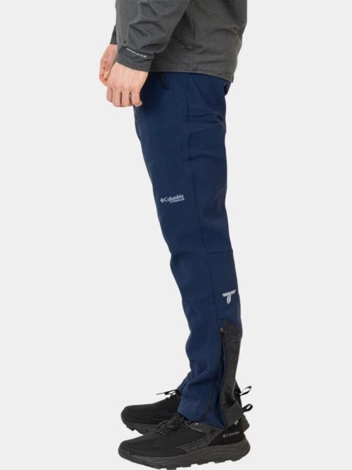 pantaloni de drumetie pt. barbati Columbia Vast Canyon Omni-Heat Infinity Softshell albastru 3