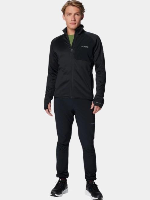 pulover polar pt. barbati Columbia Triple Canyon Grid Fleece FZ II negru 7