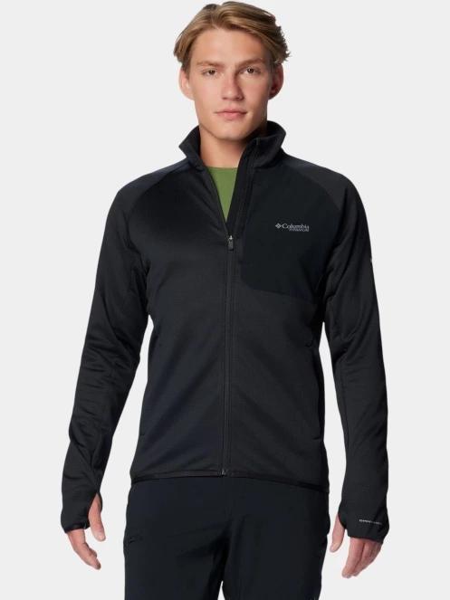 strat intermediar hibrid pt. barbati Columbia Triple Canyon Grid Fleece Fz II negru 2