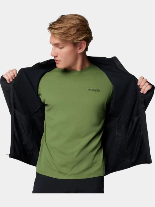 strat intermediar hibrid pt. barbati Columbia Triple Canyon Grid Fleece Fz II negru 8