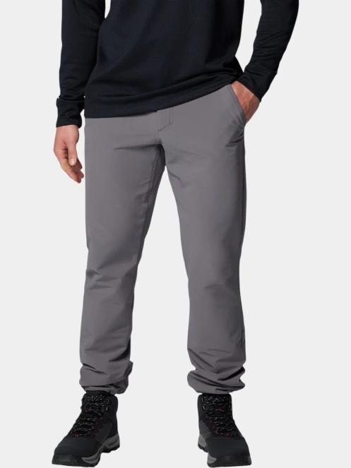 pantaloni de drumetie pt. barbati Columbia Black Mesa Warm Pant gri 5