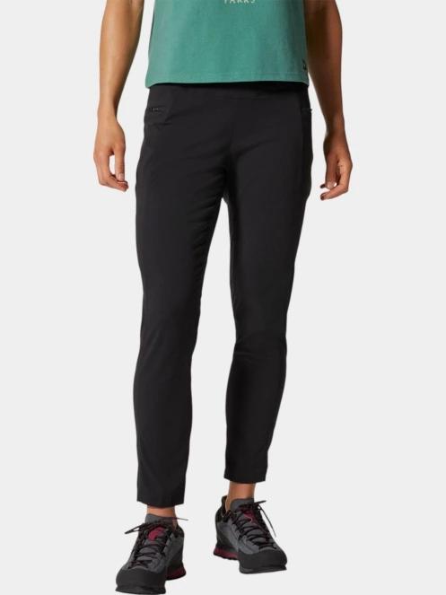 pantaloni de drumetie pt. femei Mountain Hardwear Dynama High Rise Ankle Pant negru 2