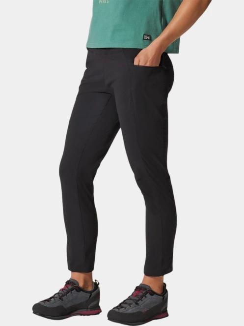 pantaloni de drumetie pt. femei Mountain Hardwear Dynama High Rise Ankle Pant negru 3