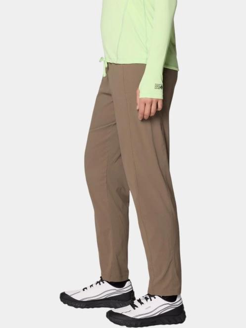 pantaloni de drumetie pt. femei Mountain Hardwear Dynama High Rise Ankle Pant oliv 3