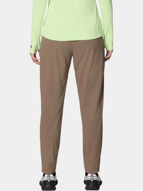 pantaloni de drumetie pt. femei Mountain Hardwear Dynama High Rise Ankle Pant oliv 4