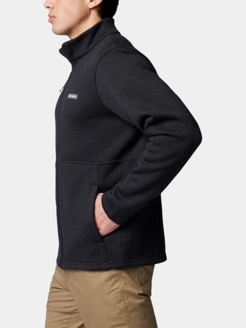 pulover polar pt. barbati Columbia Alto Pass Full Zip Fleece negru 3