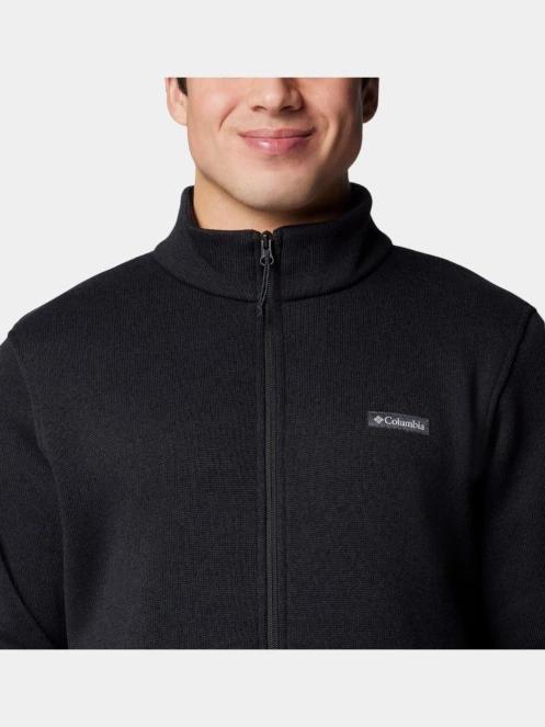 pulover polar pt. barbati Columbia Alto Pass Full Zip Fleece negru 7