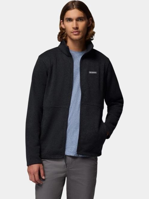 pulover polar pt. barbati Columbia Alto Pass Full Zip Fleece negru 6